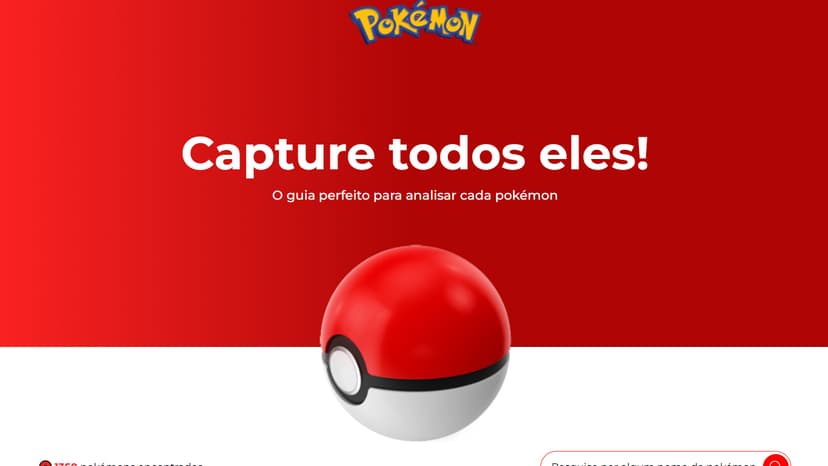 Imagem do projeto Pokedex