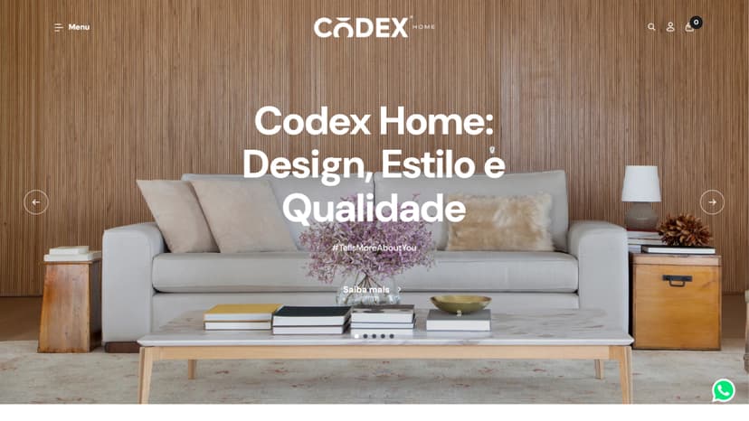 Imagem do projeto Codex Home