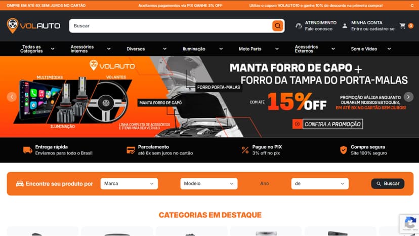 Imagem do projeto Volauto